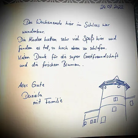 Ferienwohnung Therese Auf Schloss Weitersroda Apartment